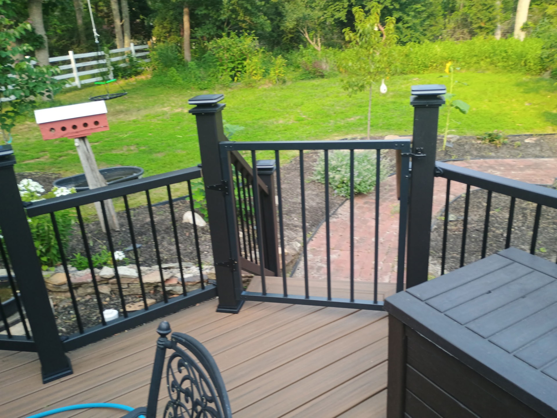 Composite deck skirting and lattice trim